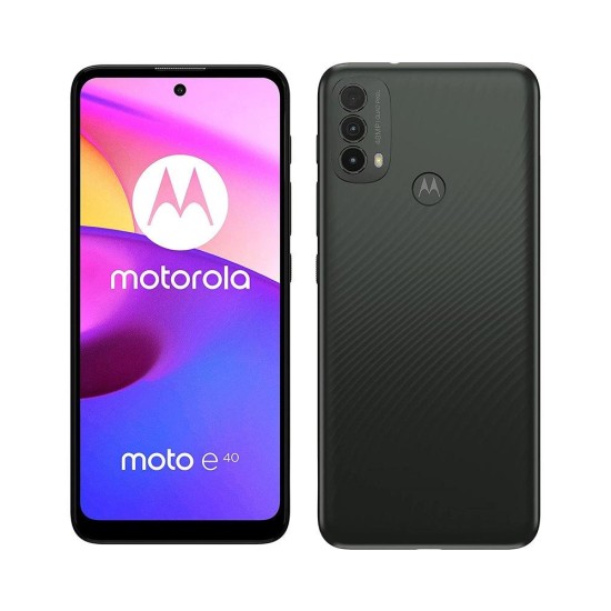 Motorola Moto E40 (XT2159-3) 4GB/64GB 6.5" Carbon Gray Motorola Moto E40 (XT2159-3) 4GB/64GB 6.5" Carbon Gray